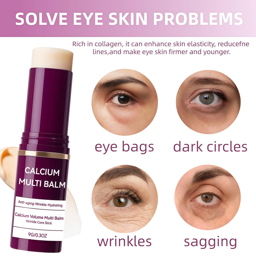 STDKDFW Calcium Multi Balm neck application reveals even hydration and a subtle glow