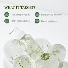 STEAMBASE Tea Tree Scalp Healing Tonic cooling effect close-up
