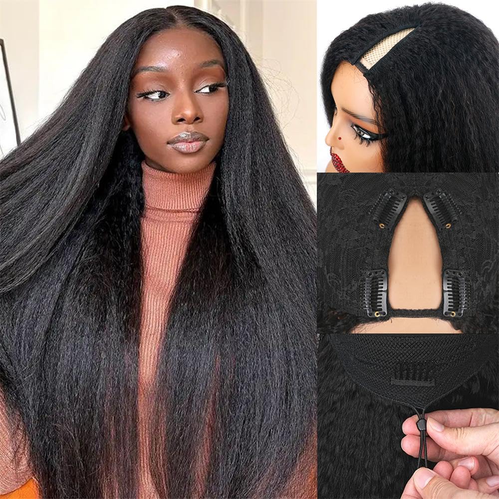 Sterly V Part wig cap assembly demonstrates easy wear and a secure fit.