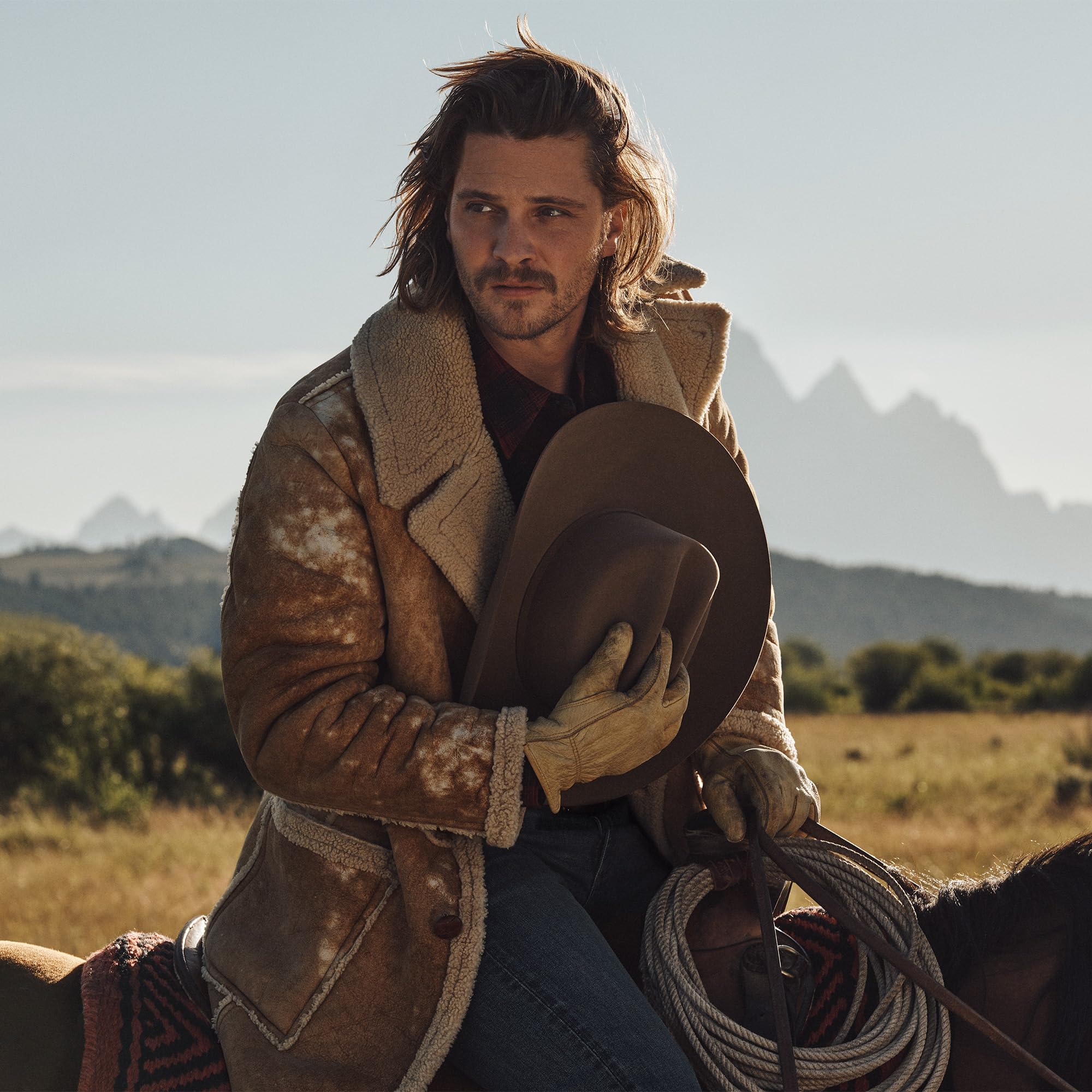 Stetson heritage frontier branding evokes rugged, independent style.