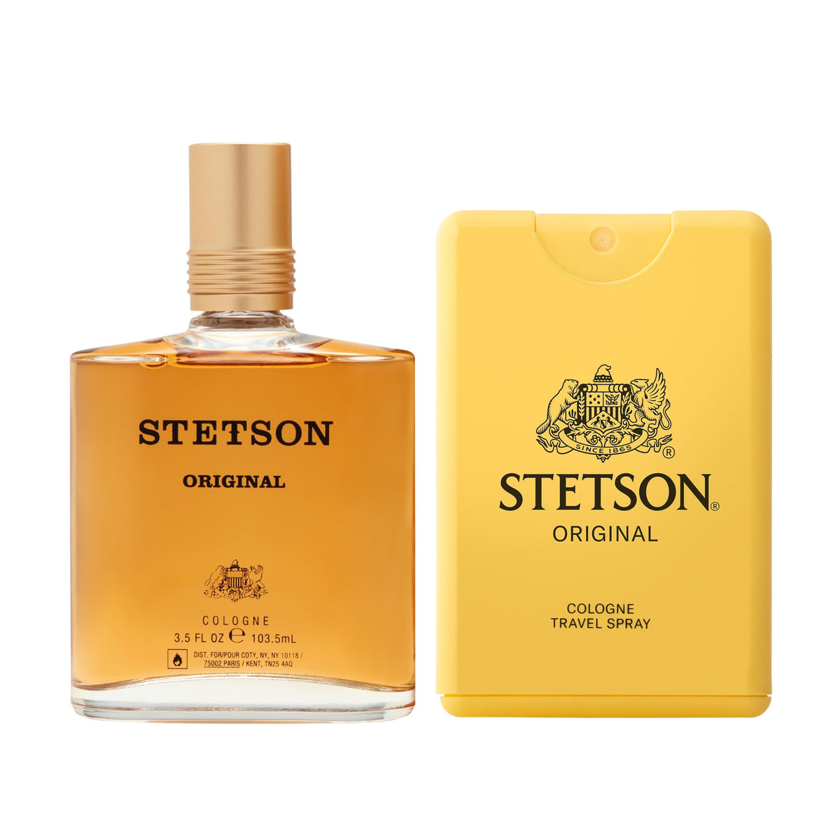 Stetson Original bottle with cedar and citrus note for daily bold wear