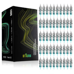 STIGMA Aquamarine Knight 1201RL round liner cartridge for precise outlines and smooth ink flow