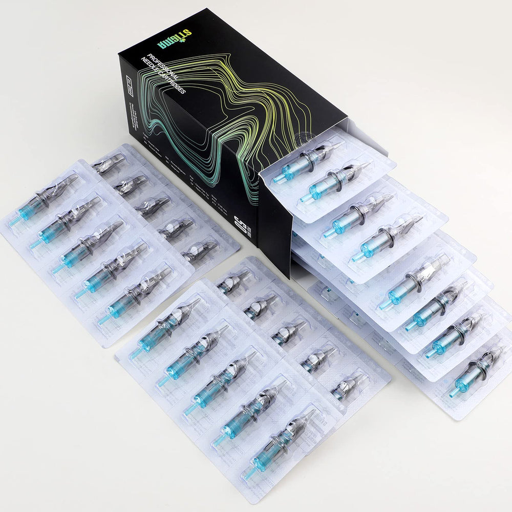 STIGMA Aquamarine Knight 1209RL round liner cartridge with reliable ink control