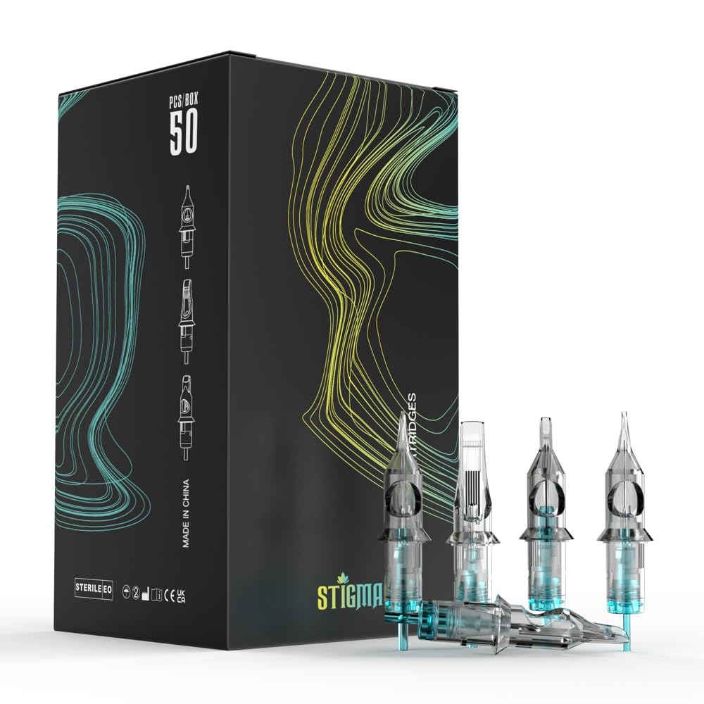 STIGMA Aquamarine Knight needles pack in sterile blister for safe daily use