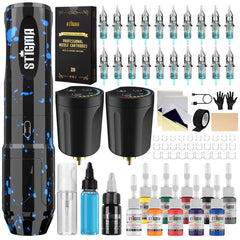 STIGMA wireless tattoo pen—precise lines for beginners.