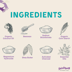 Stinkbug Naturals activated charcoal for odor control