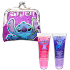 Stitch lip gloss tubes grape flavor for kids' smiles and tote-ready fun