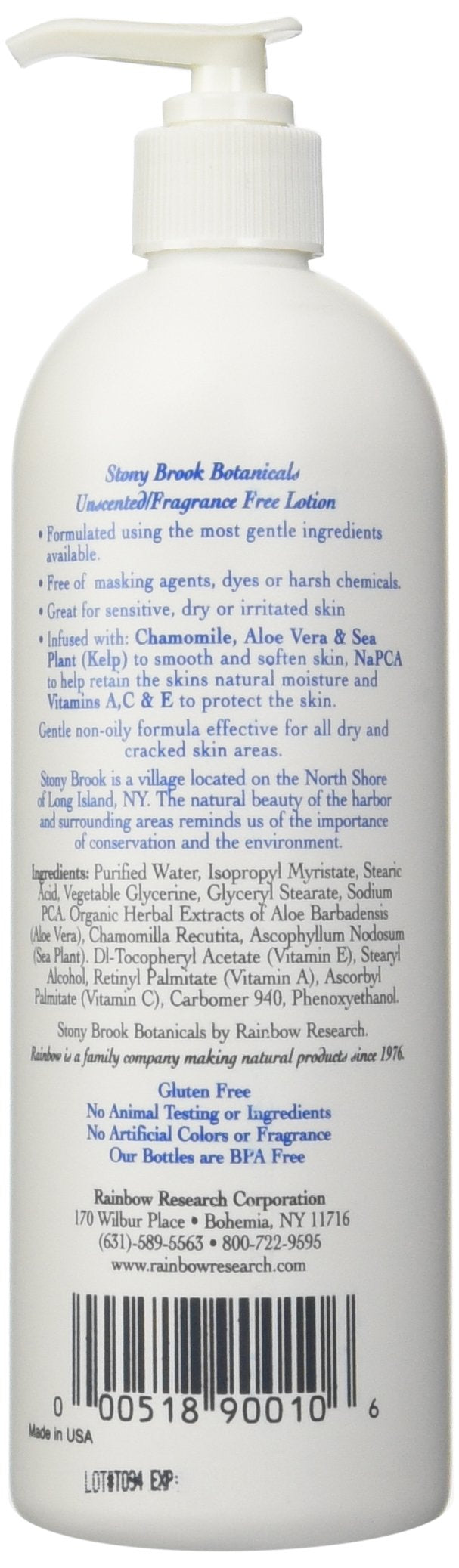 Stony Brook Unscented Lotion texture close-up for a creamy, gentle feel.