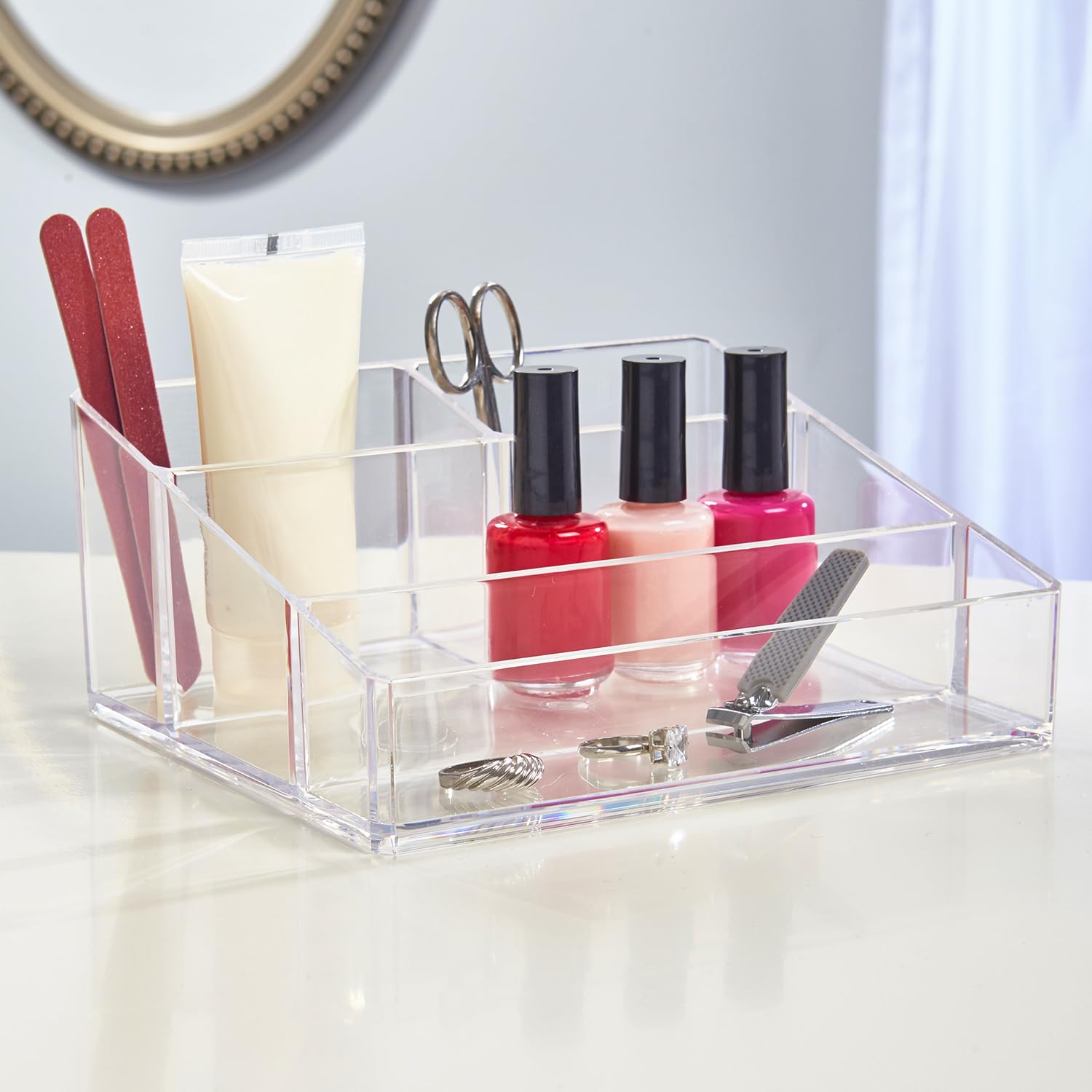 STORi american-made BPA-free vanity organizer offers durable domestic quality