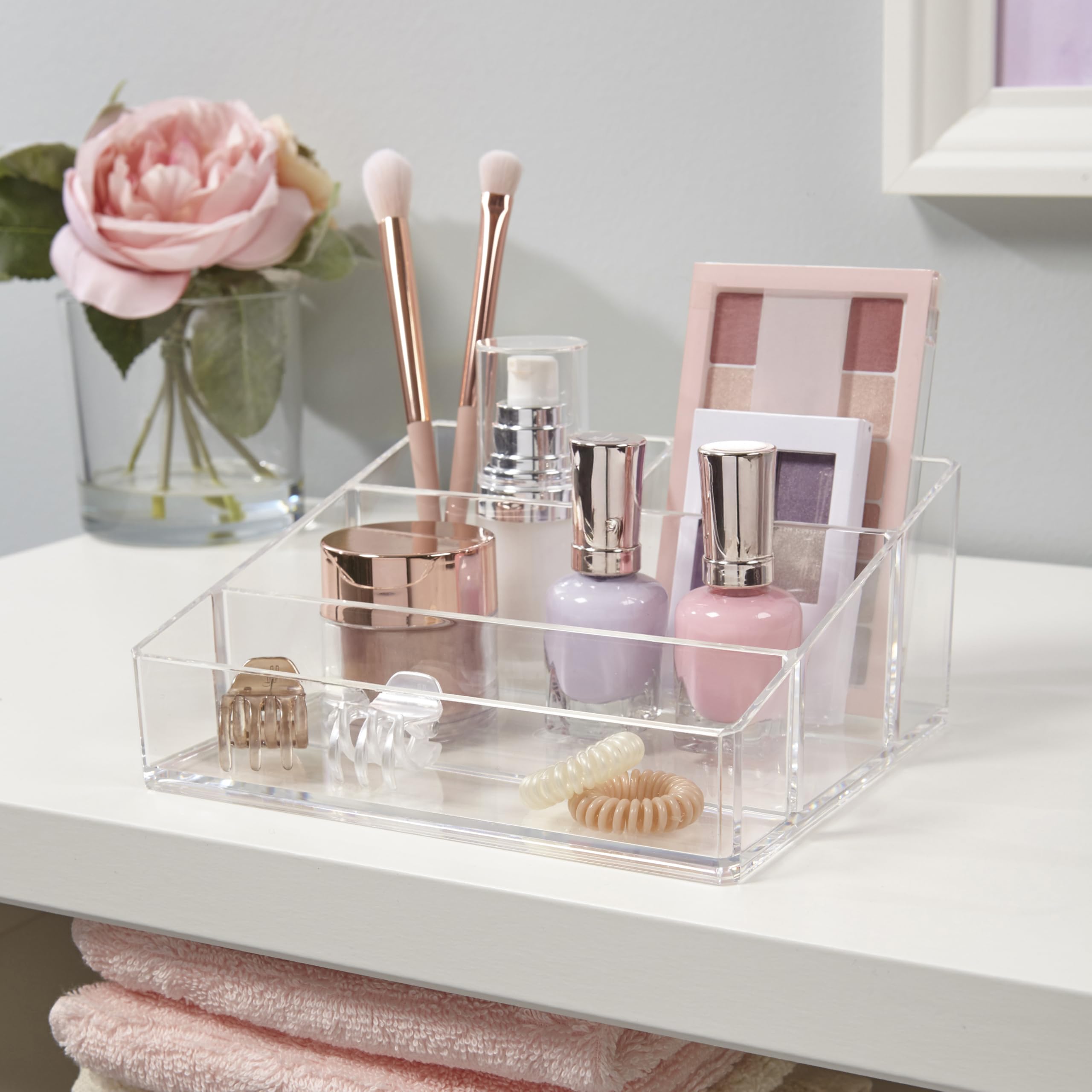 STORi clear acrylic storage container designed for quick item access