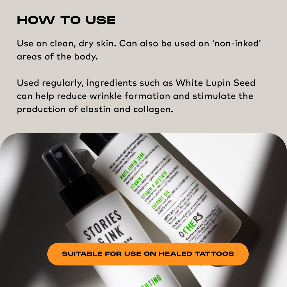 Stories & Ink Made in UK badge signifies high-standard formulations.