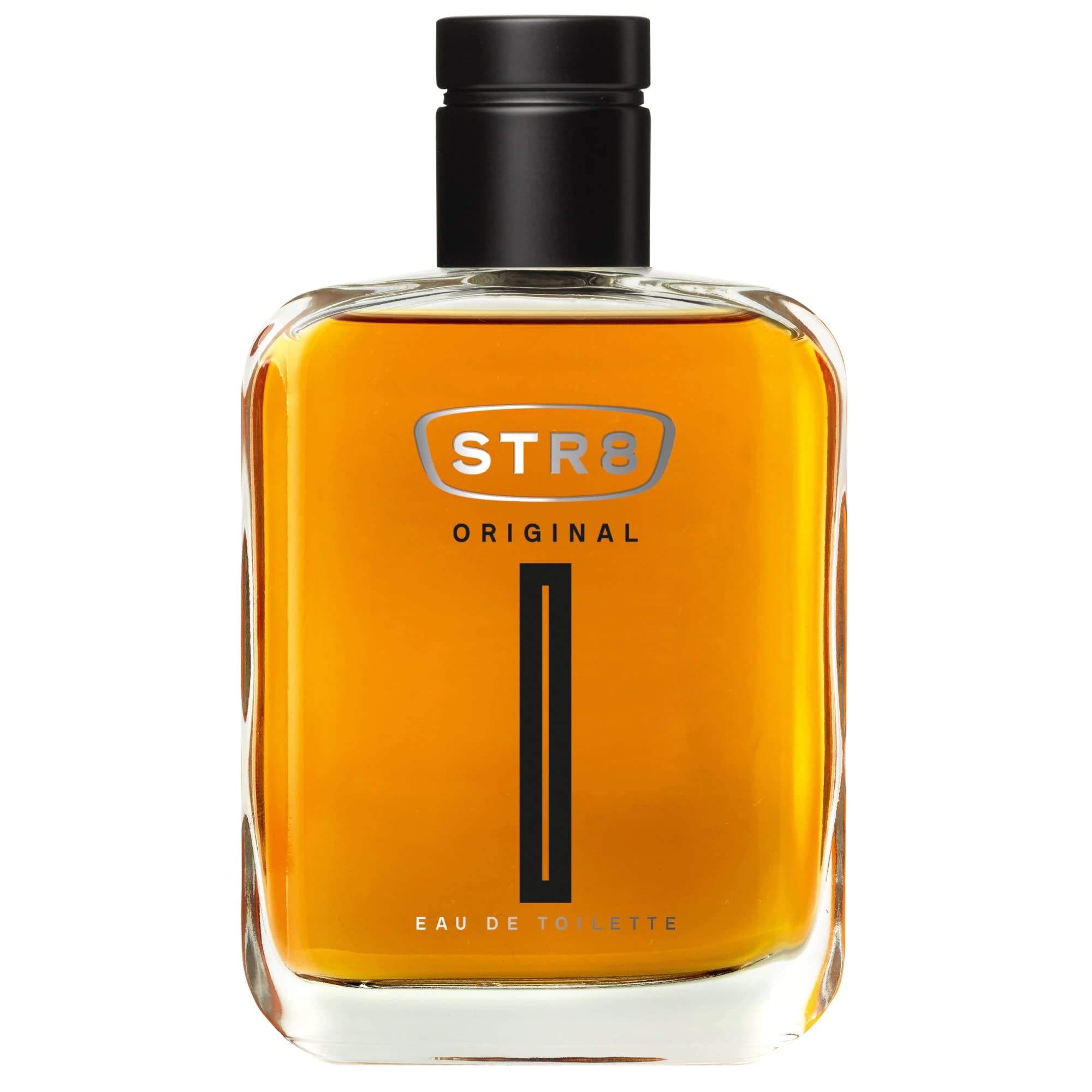 STR8 Original label detail emphasizes brand authenticity and style.