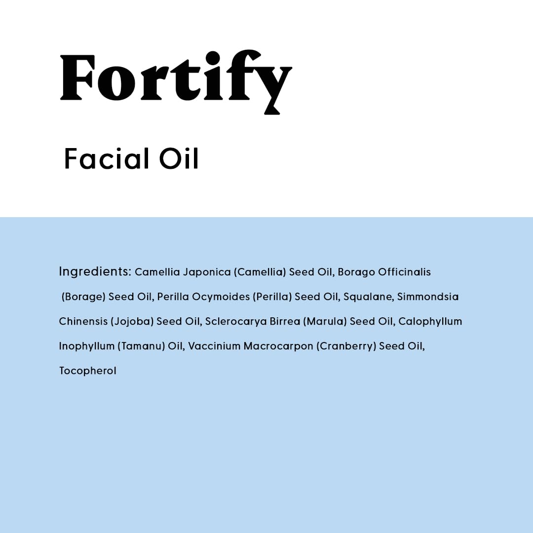 Stratia Fortify oil application in routine, ideal after serums and before creams.
