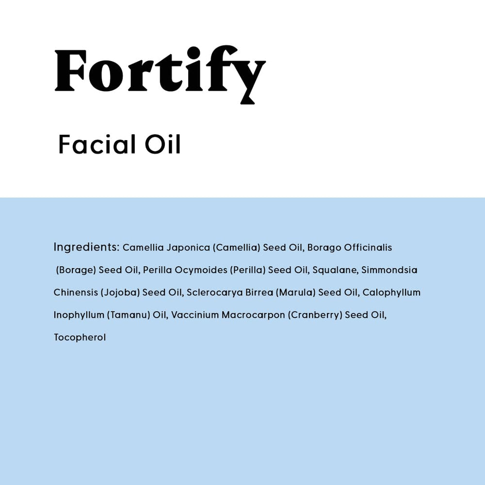 Stratia Fortify oil application in routine, ideal after serums and before creams.