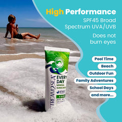 STREAM 2 SEA SPF 45 packaging made from sugarcane resin