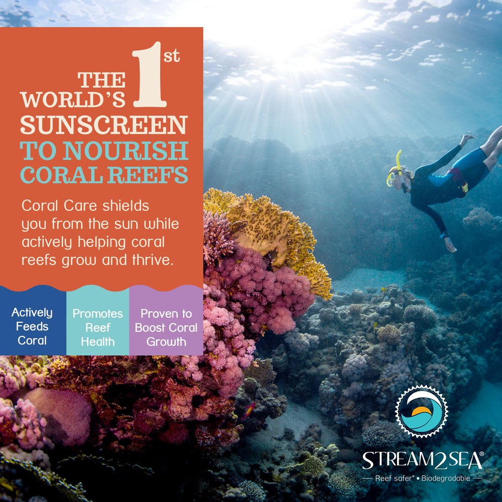 Stream2Sea Coral Care being applied, easy spread with mineral protection