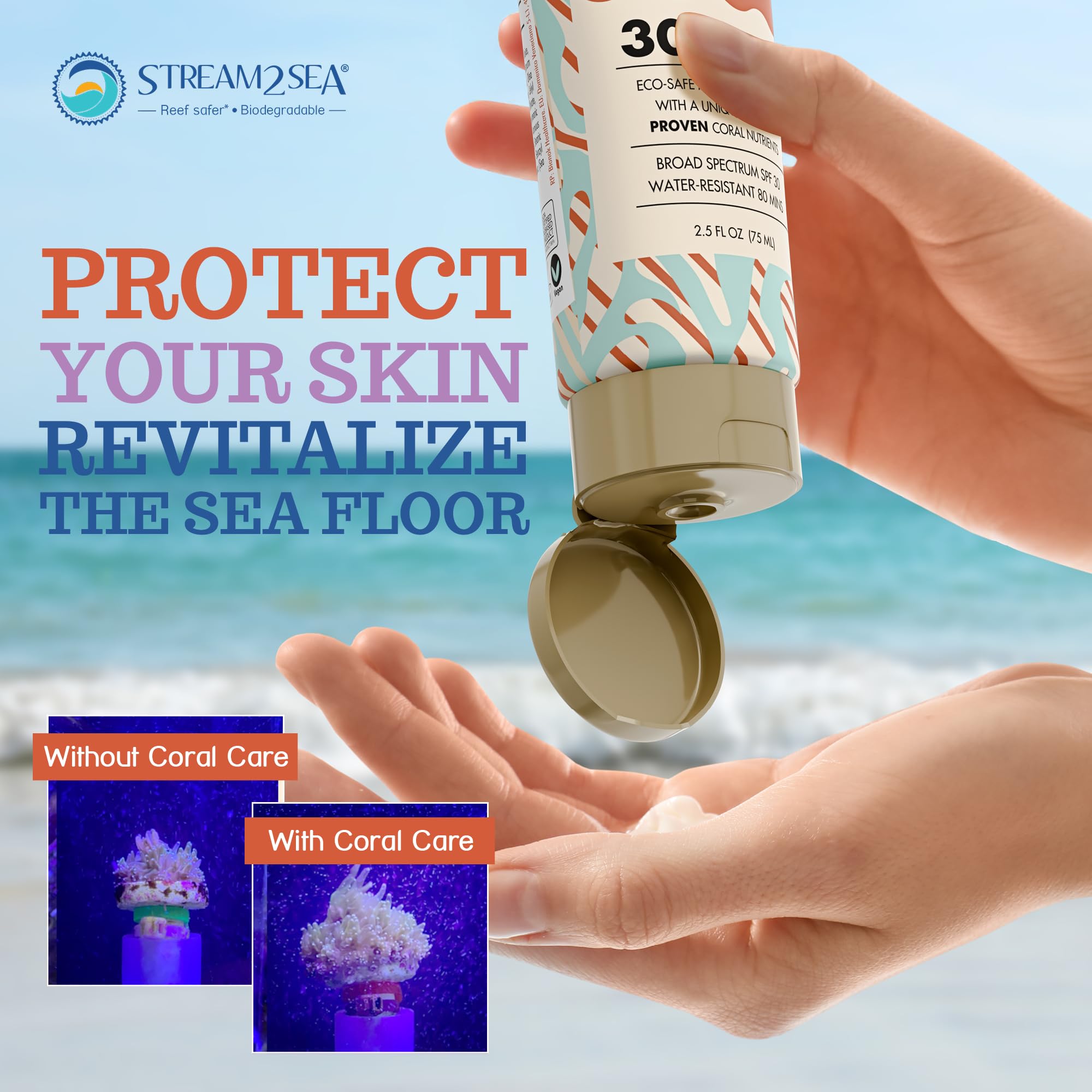 Stream2Sea Coral Care award badge from Cannes Lions for innovation