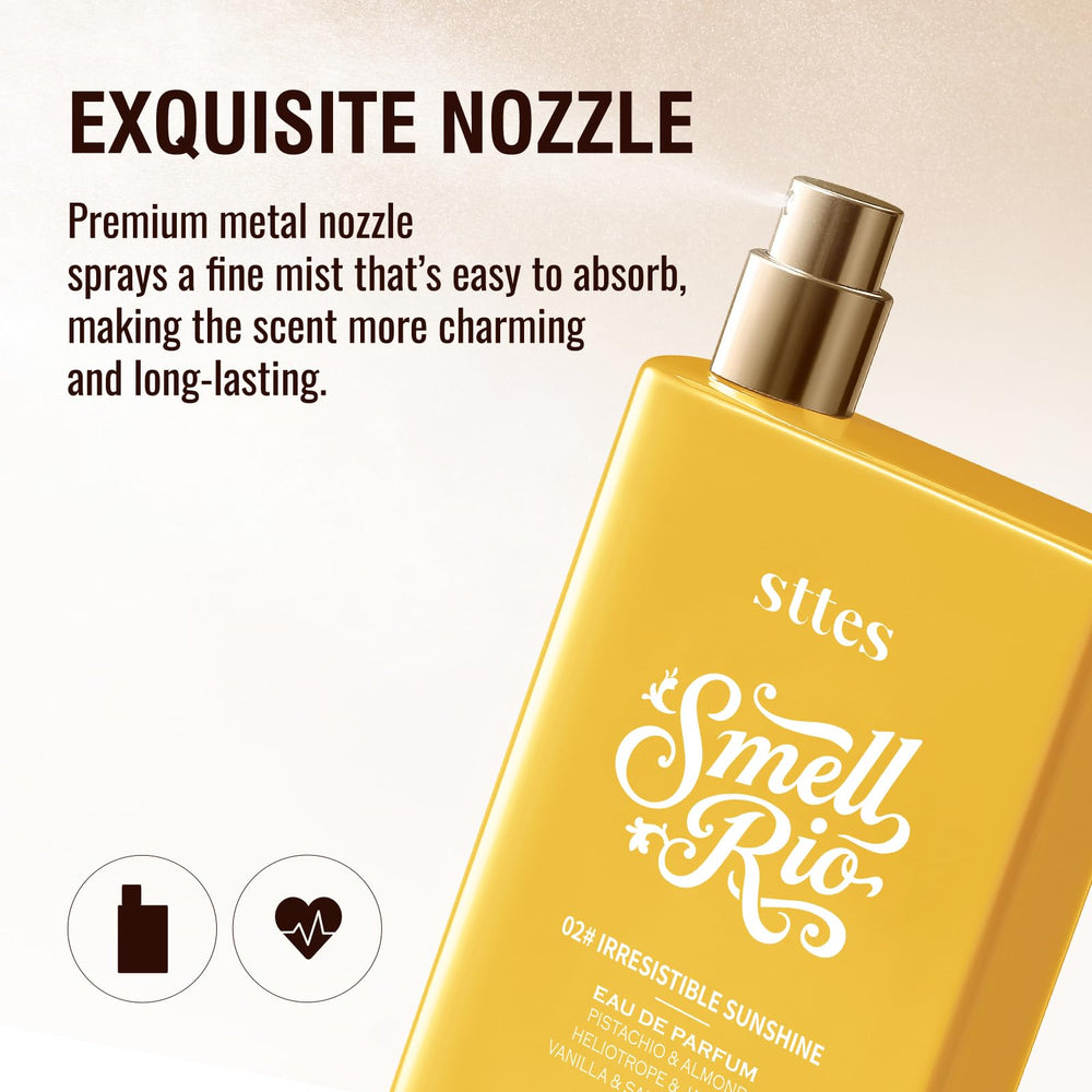 Sttes Perfume 02 Irresistible Sunshine fresh daytime fragrance vibe.
