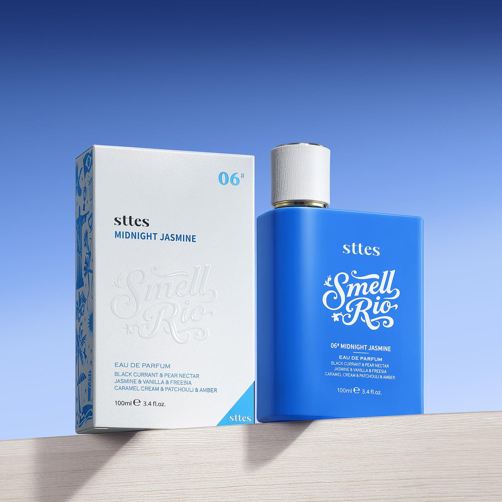 Sttes 100ml bottle is compact and travel-friendly for on-the-go scent