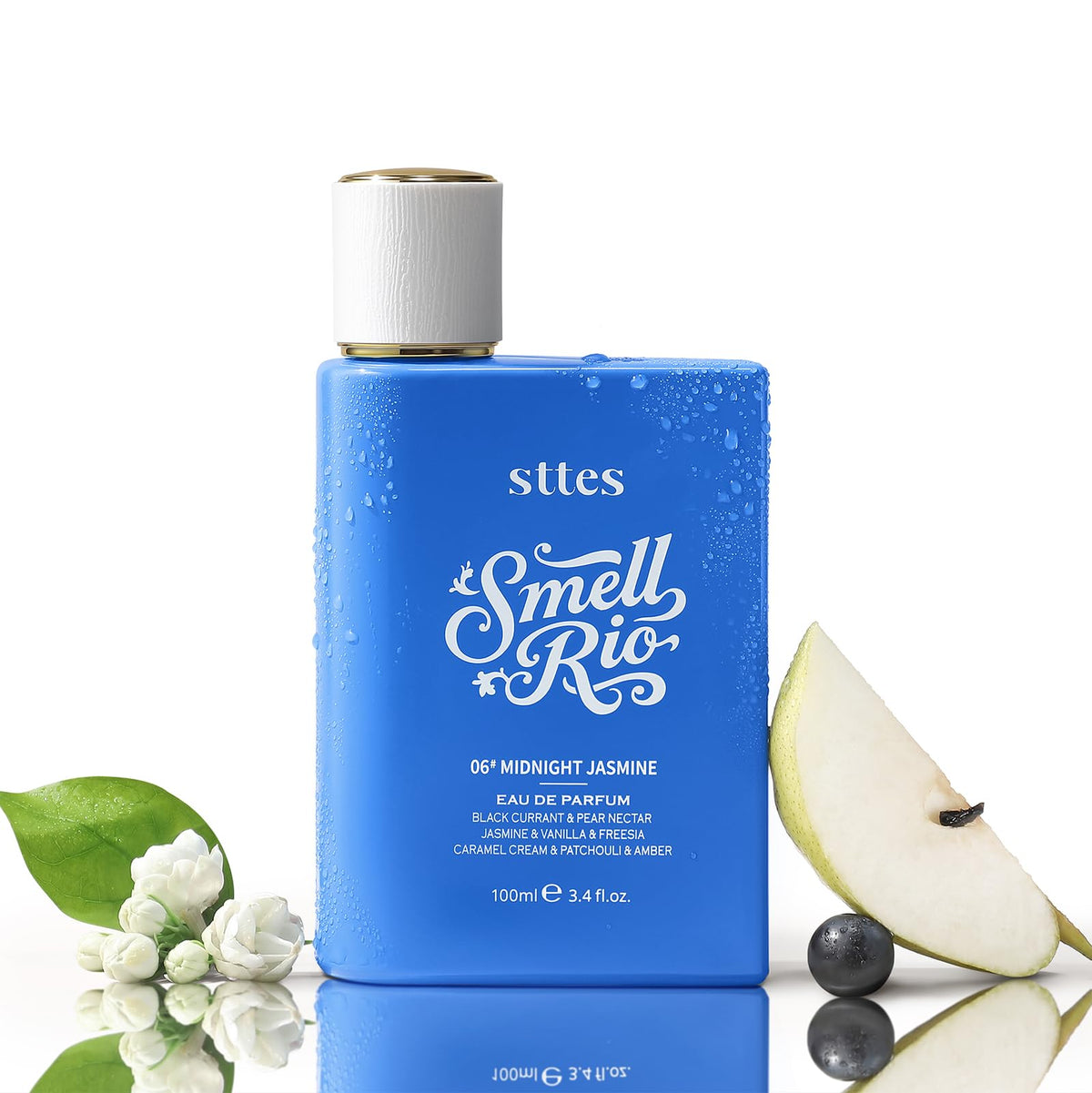 Sttes Perfume 06 Midnight Jasmine bottle for elegant evening fragrance