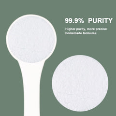Close-up of Sturelehub Alpha Arbutin Powder texture for mixing serums.