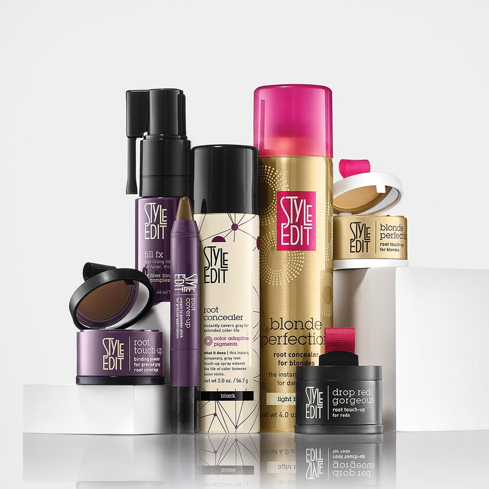 STYLE EDIT No-residue finish depicted for soft, natural-looking styling