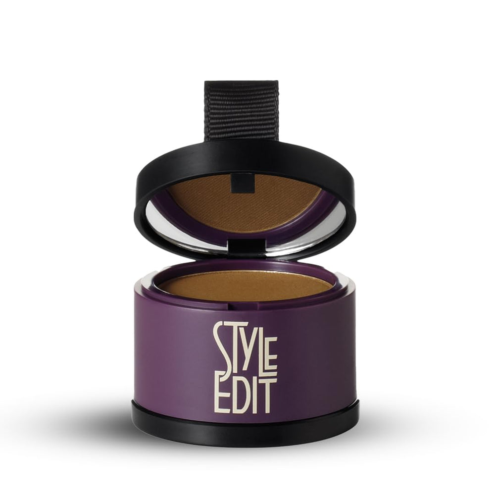 Style Edit precision sponge applicator shown for targeted gray coverage and quick touch ups