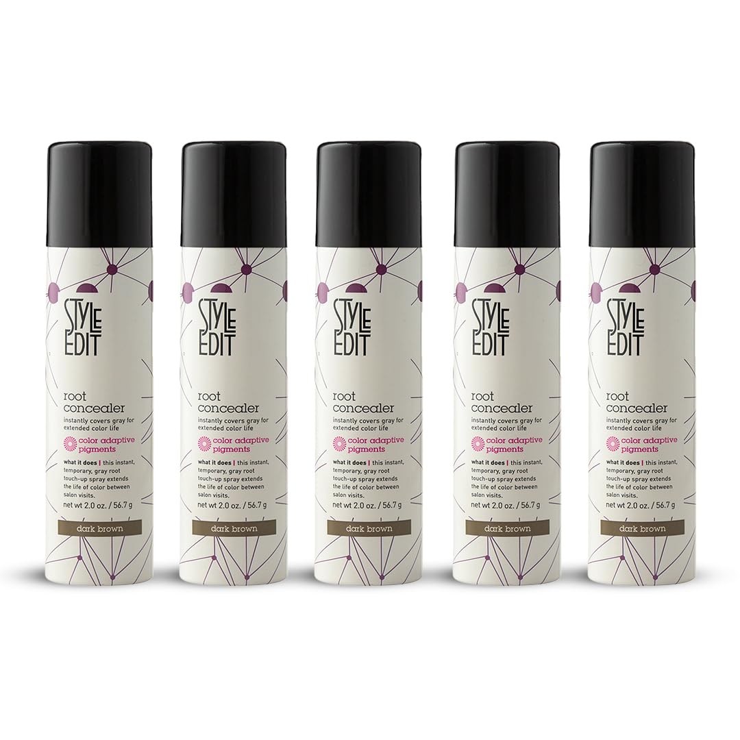STYLE EDIT Root Concealer bottle closeup showing quick grey coverage