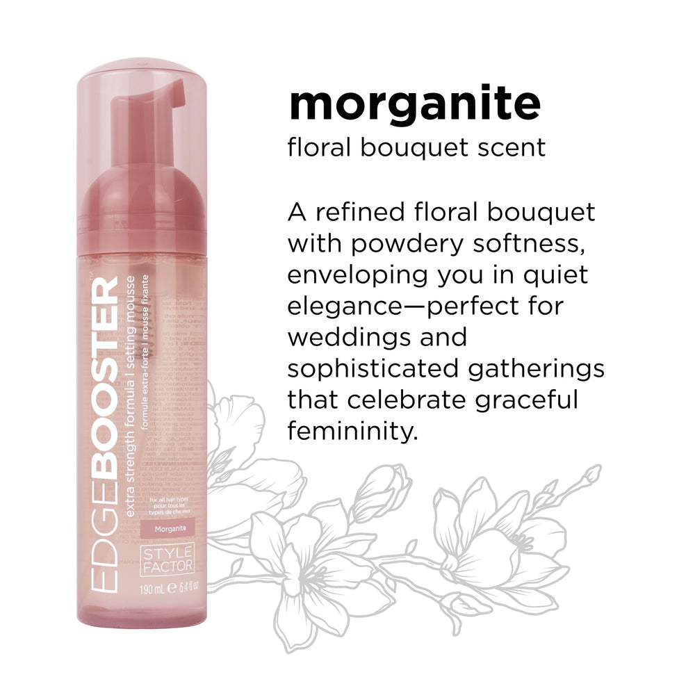 Style Factor Edge Booster Morganite color adds luxury touch