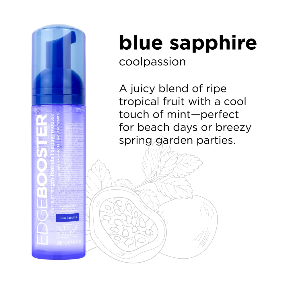 Style Factor Edge Booster travel-friendly packaging for convenient on-the-go routines.