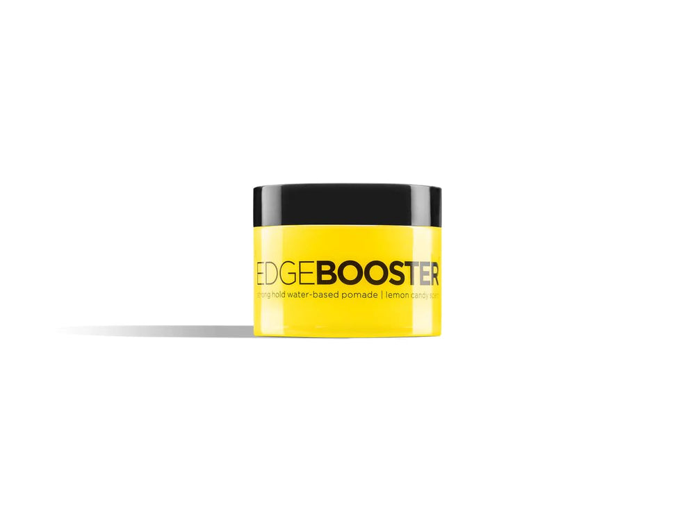 Style Factor Edge Booster being applied; water-based formula for easy washout.