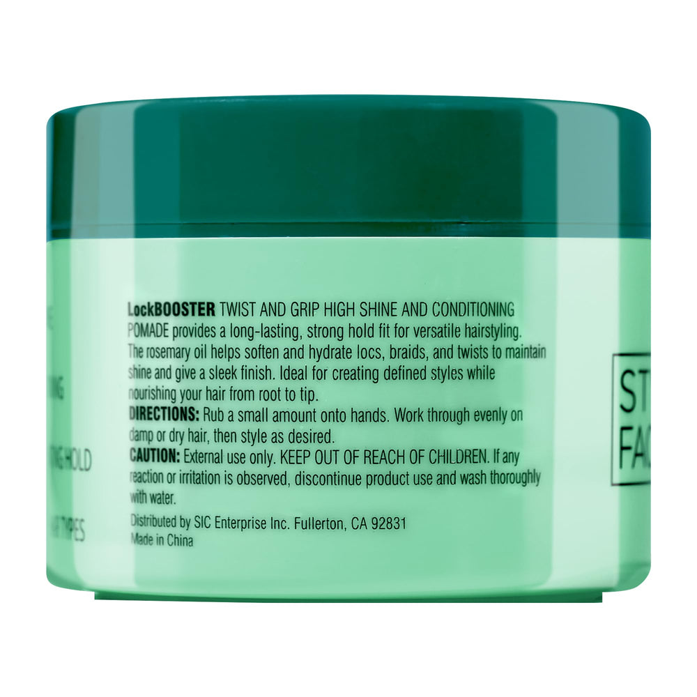 Style Factor Lock Booster at-home use with salon-grade results.