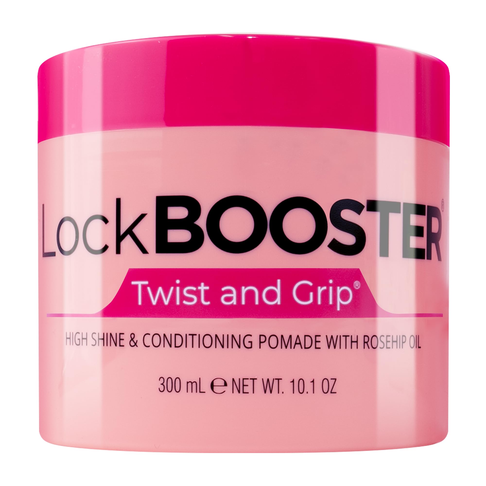 Style Factor Lock BOOSTER Twist & Grip bottle cap for precise application and strong hold.