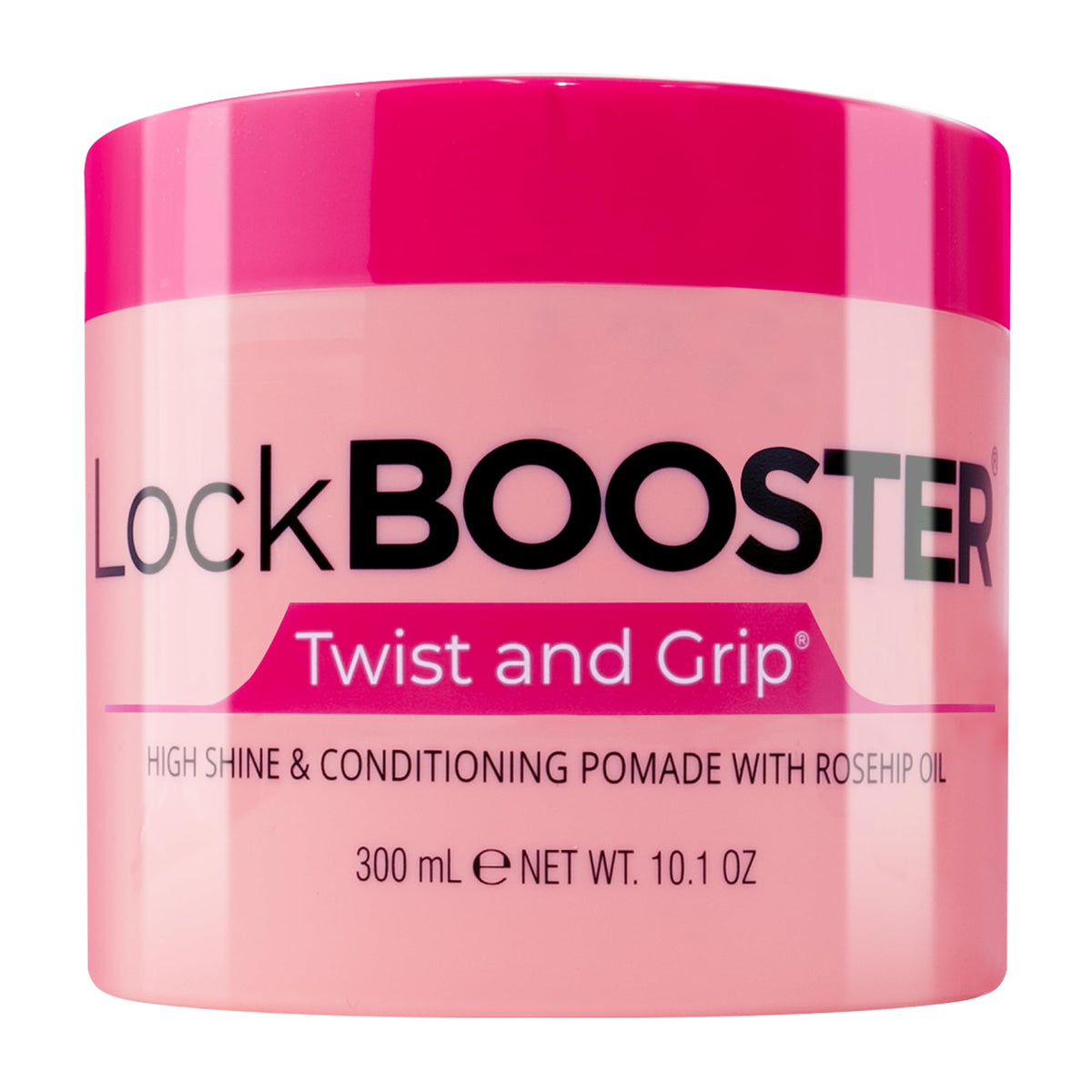 Style Factor Lock BOOSTER Twist & Grip bottle cap for precise application and strong hold.