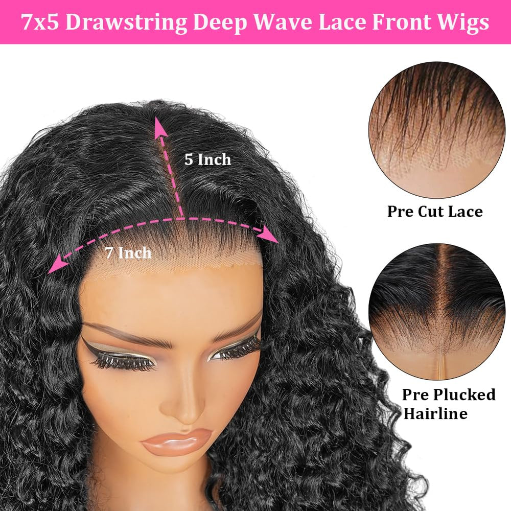 StyleLife 26-inch deep wave can be dyed or restyled to suit personal styles.