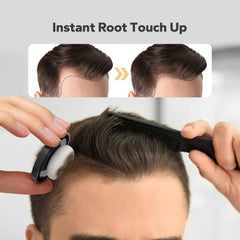 StyleShark Hairline Powder application puff enables precise root coverage.
