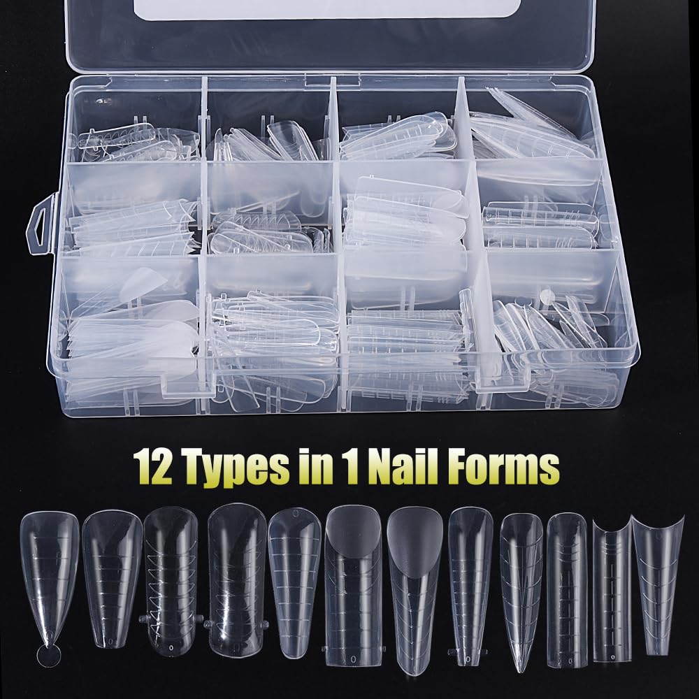 STZPRONAIL clear clips keep forms secure during application.