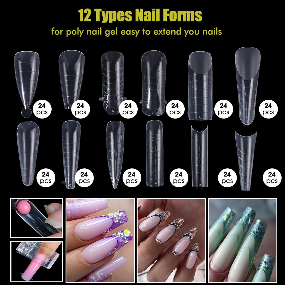 STZPRONAIL brush and files included for smooth gel application.