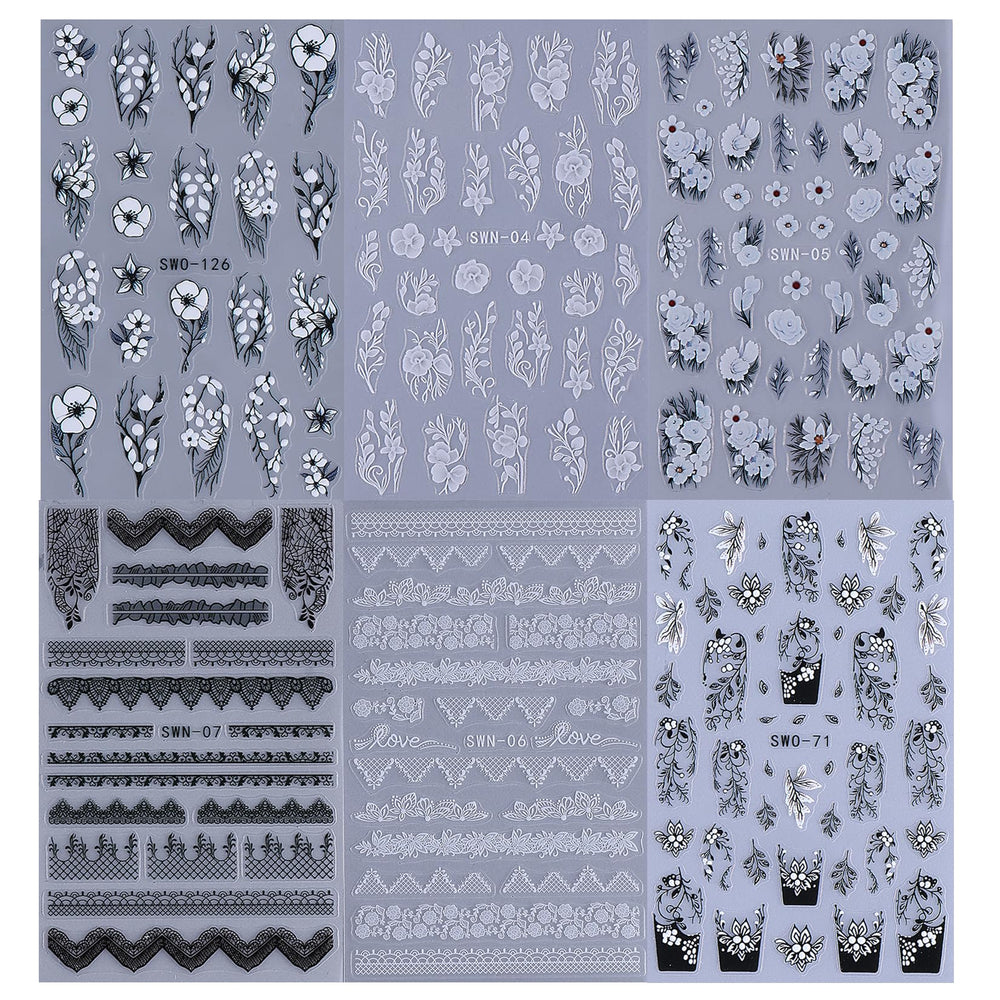 STZPRONAIL six-sheets set offers variety for styling