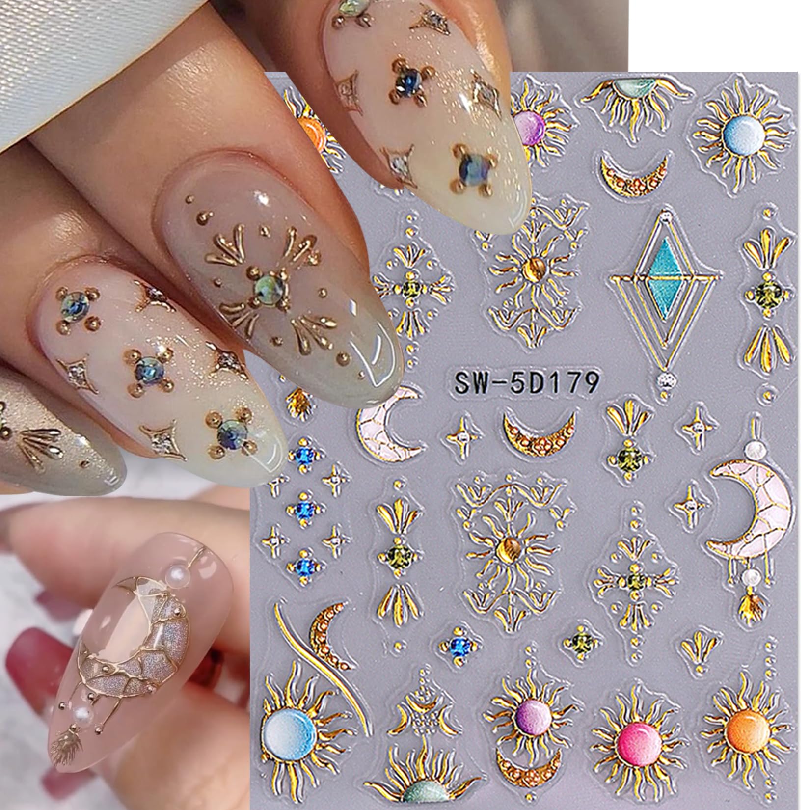 STZPRONAIL snake bohemian nail stickers offer exotic flair for unique salon-style designs.