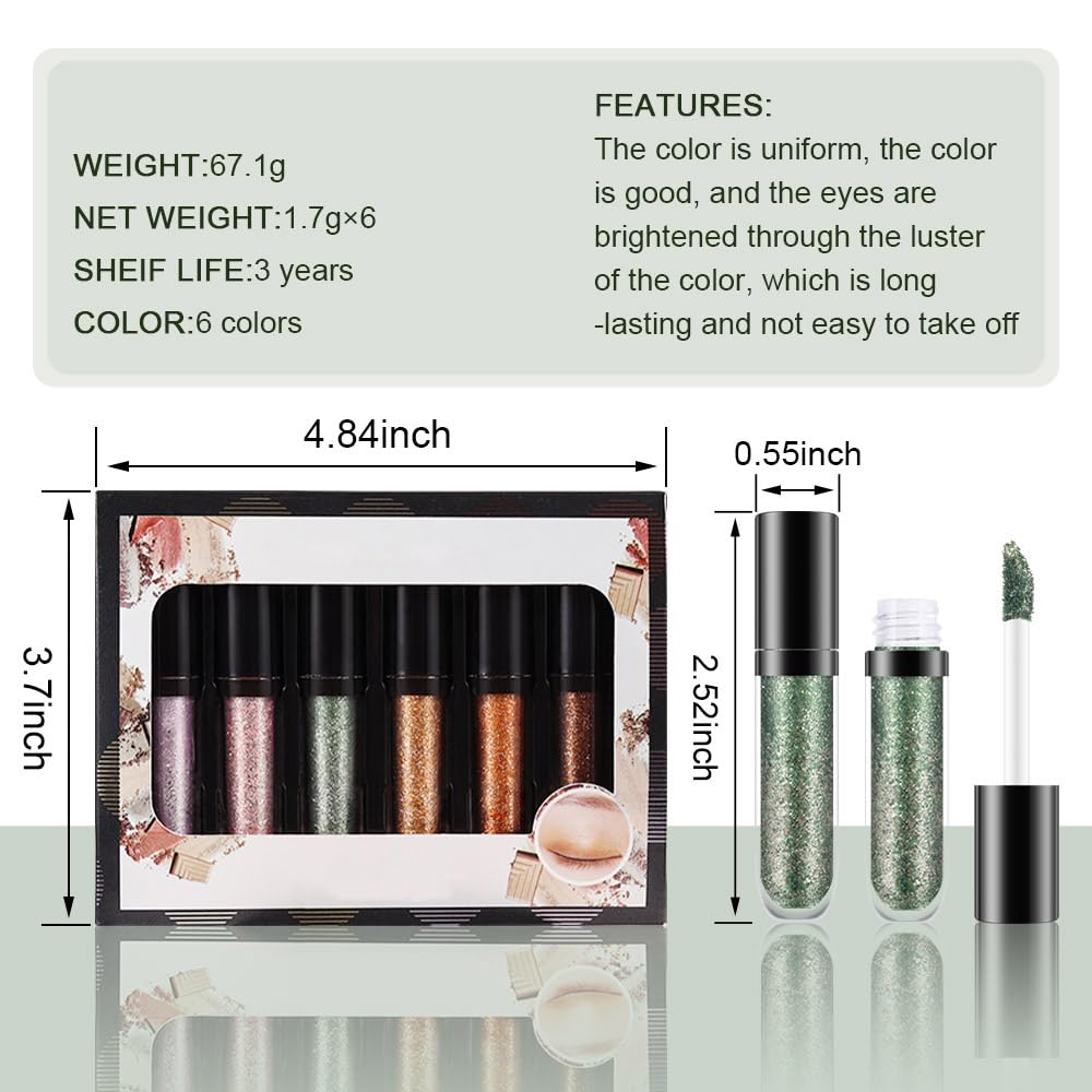 SUake glitter eyeshadow stick packaging highlighting gift-ready set