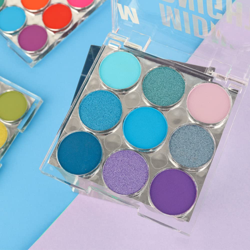 Compact travel case for SUAKE Purple-Blue Eyeshadow Palette
