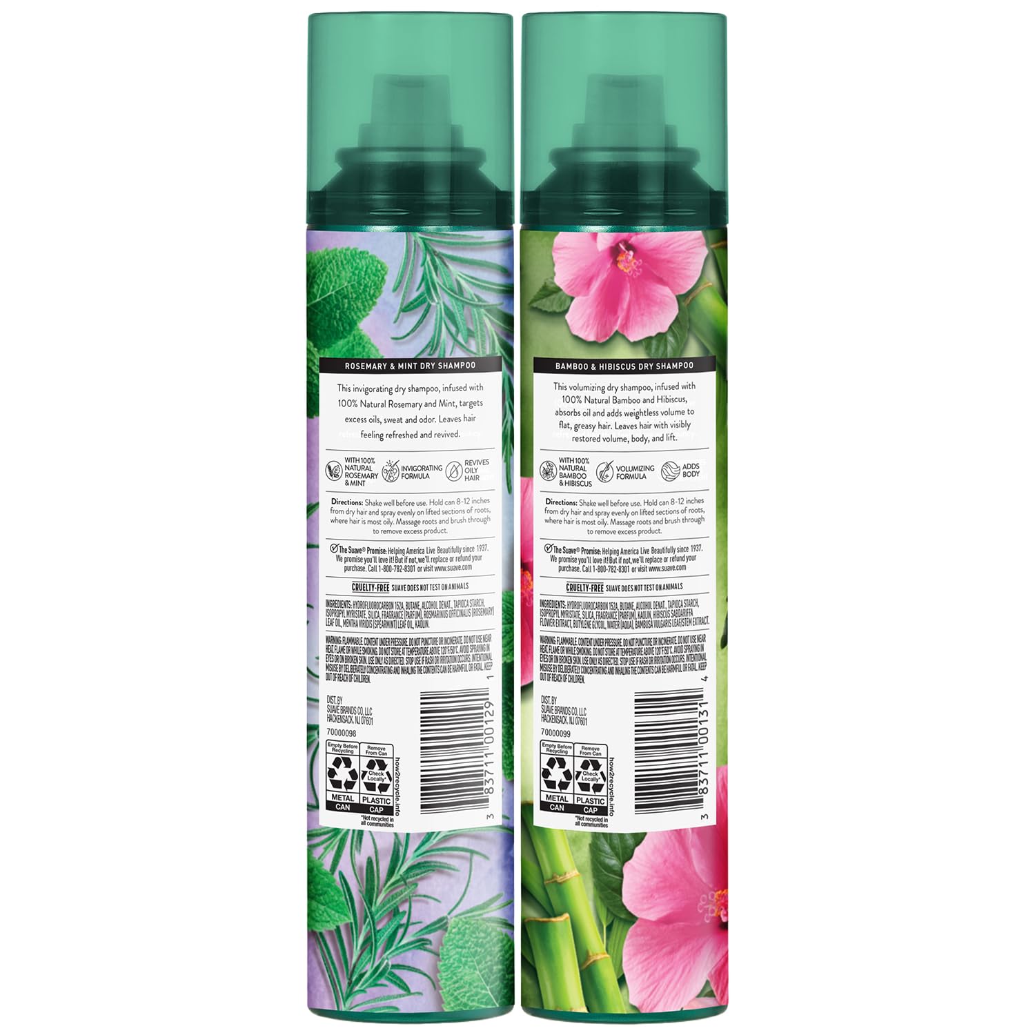 Suave 2-pack display highlighting value and convenience