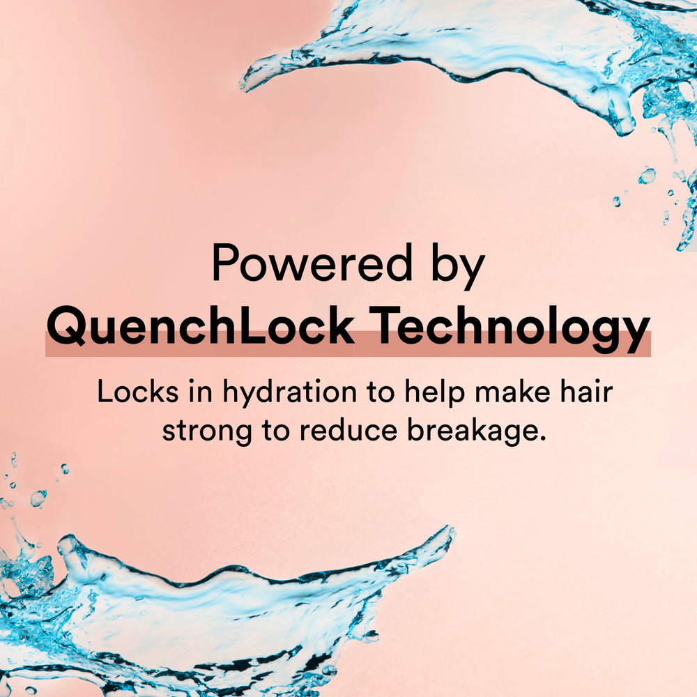 Suave anti-frizz action in finish; controls flyaways.
