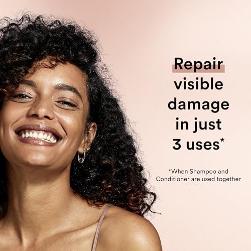 Post-rinse shine on healthy-looking strands