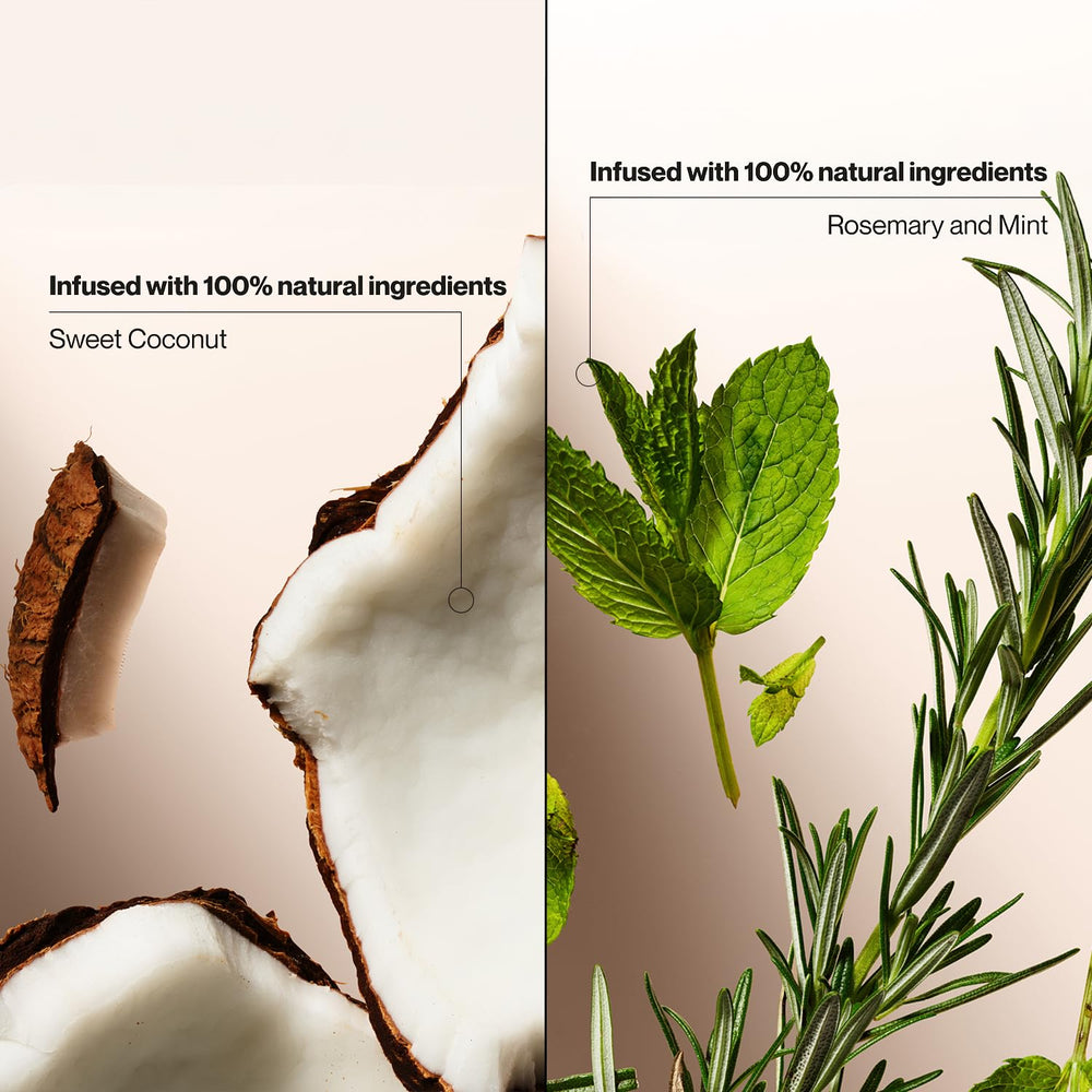 Two-pack packaging label communicates value and versatile on-the-go use.