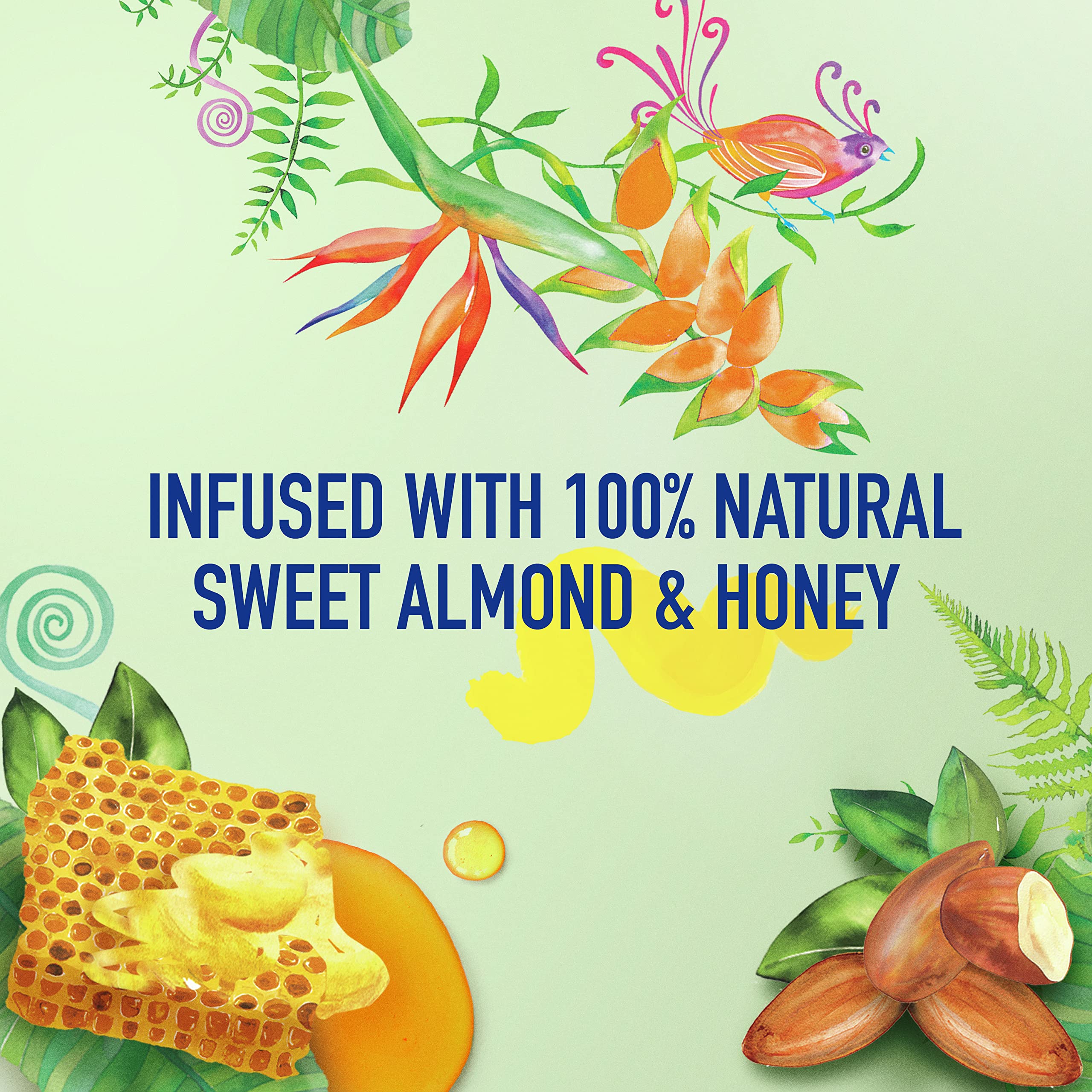 Tear-free shampoo label on Suave Kids Naturals bottle