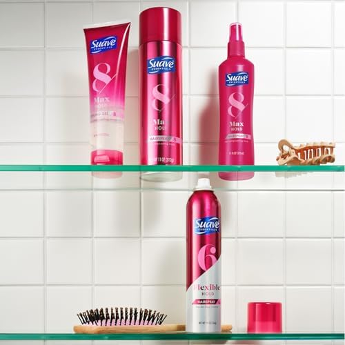 Suave Max Hold suitable for all hair types and textures.