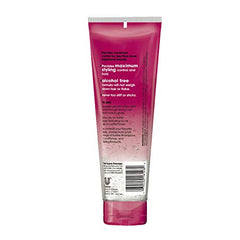 Suave Max Hold Sculpting Gel palm-application shows easy distribution through damp hair.