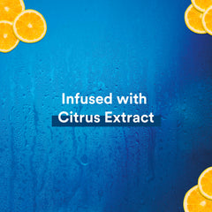 Travel-size Suave Men Citrus Rush bottles for trips and gym routines.